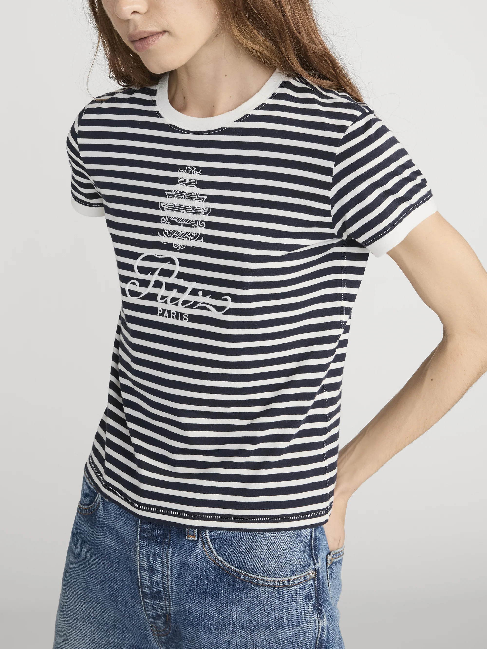 NAVY MULTI | Frame Denim