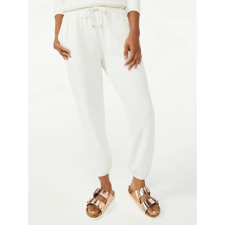 Free Assembly Women's Classic Cotton Blend Sweatpants - Walmart.com | Walmart (US)