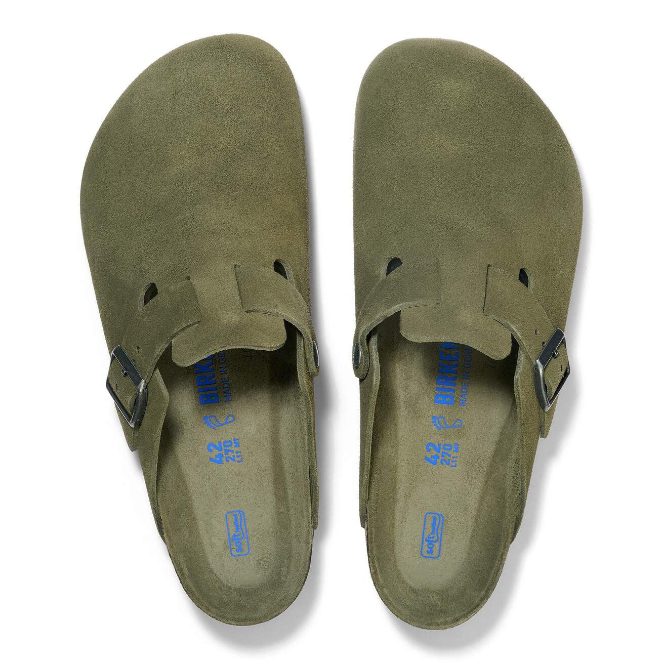 Buy Boston Soft Footbed Suede Leather for USD 169.95 | Birkenstock US | Birkenstock USA