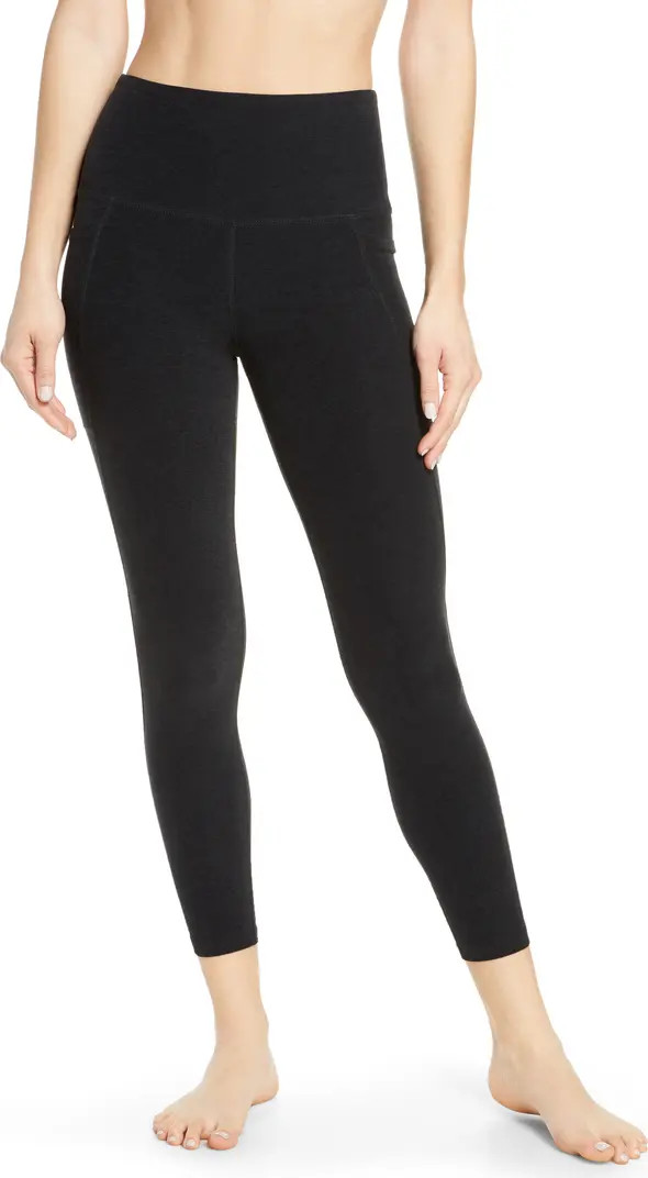 Everyday Space Dye High Waist Pocket Leggings | Nordstrom