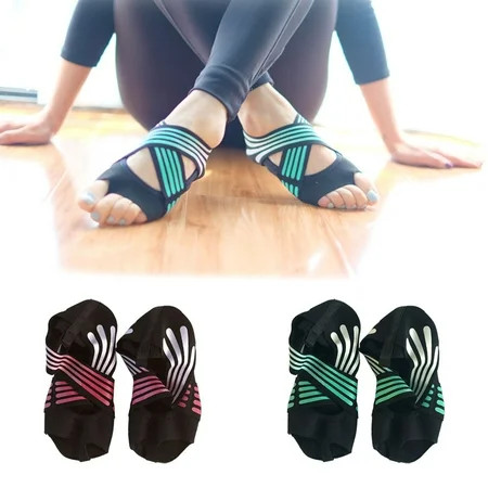 Naturegr Women s Non-slip Fitness Dance Pilates Socks Professional Indoor Yoga Shoes | Walmart (US)