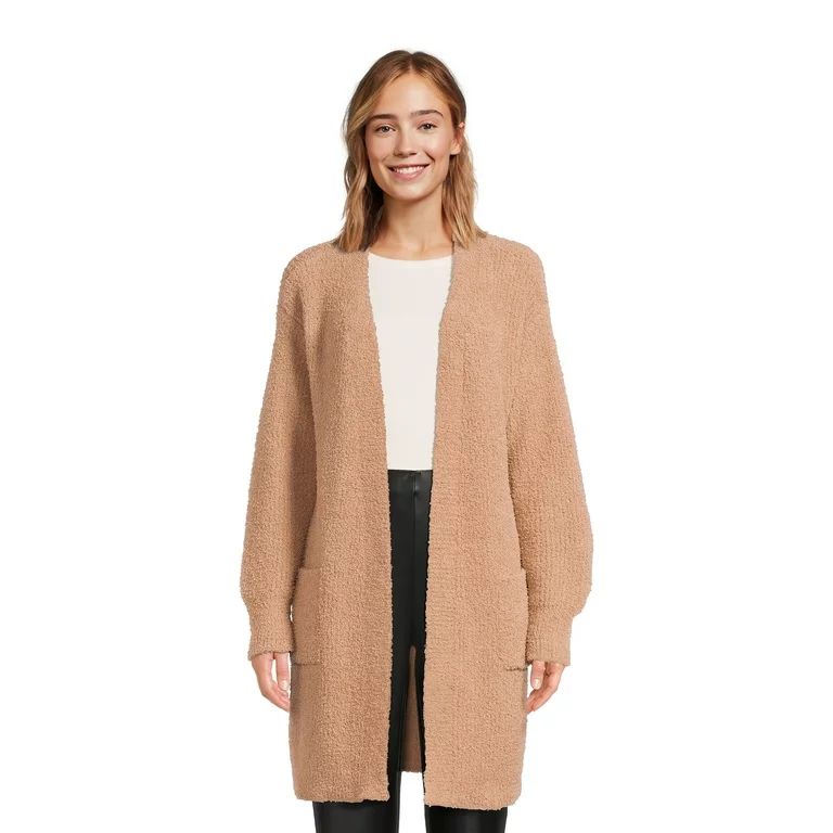 Time and Tru Women's Super Soft Duster Cardigan Sweater, Midweight | Walmart (US)