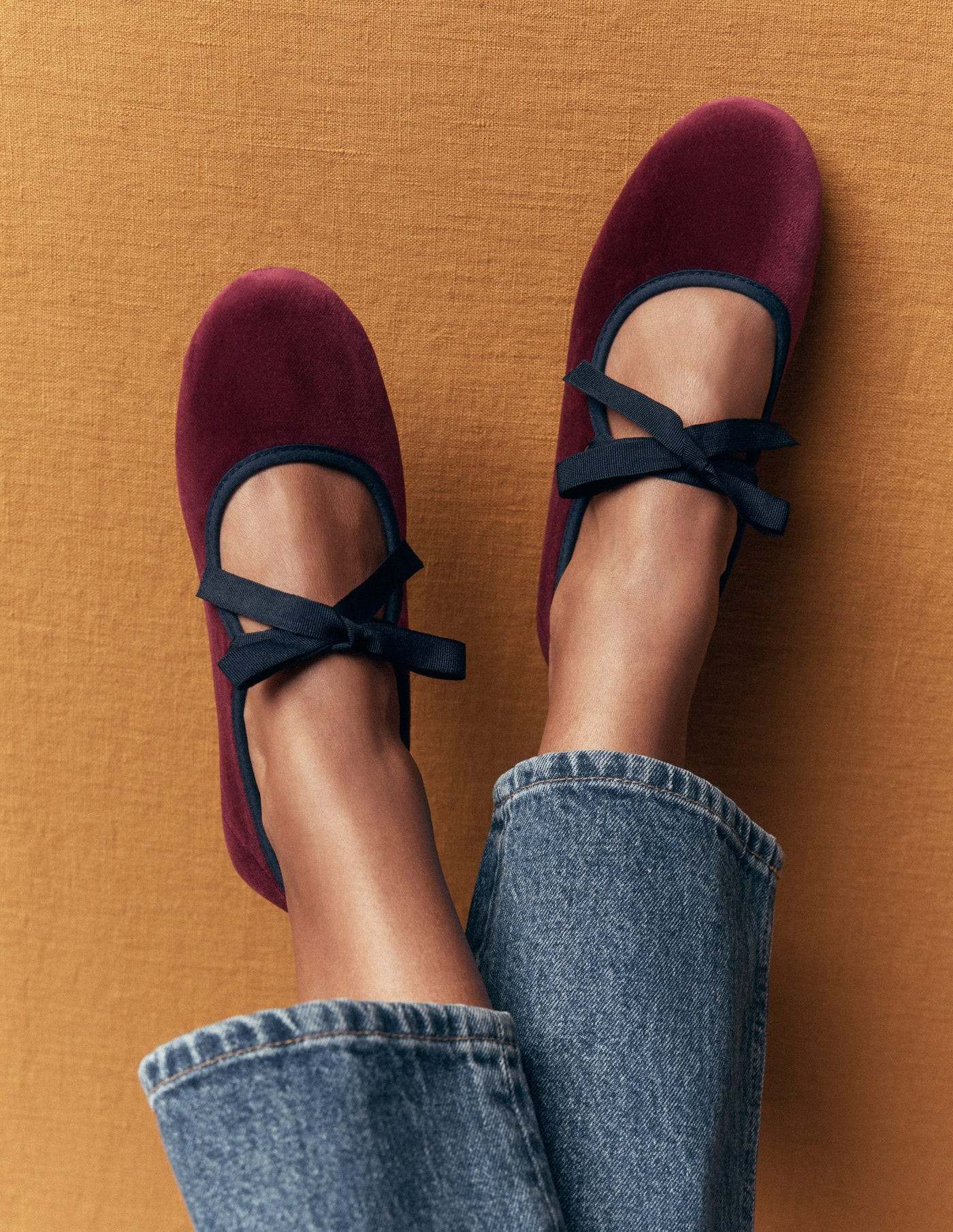 Flexi Tie Mary Janes-Oxblood | Boden (US)