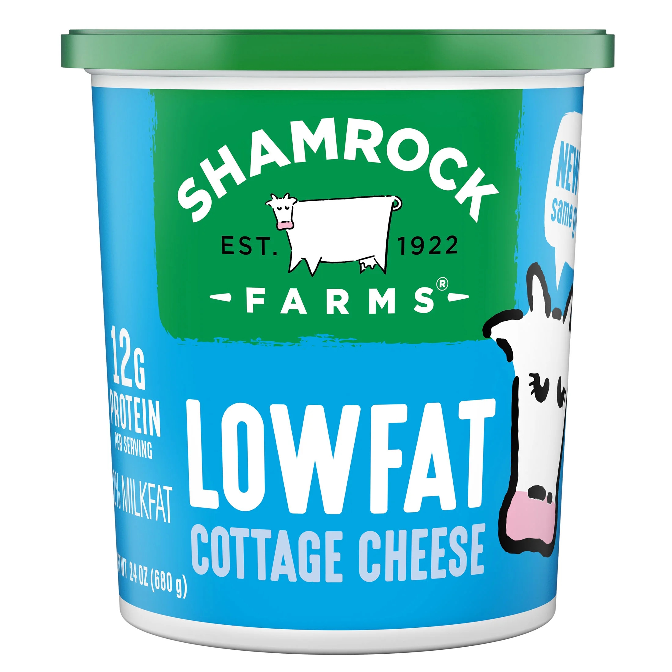 Shamrock Farms Lowfat Cottage Cheese, 24 oz Tub - Walmart.com | Walmart (US)