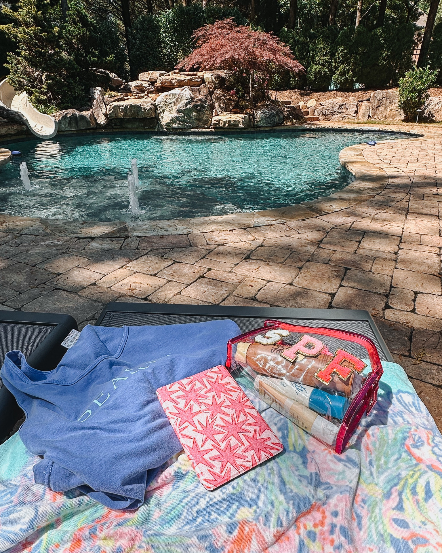 Pool hang essentials. Kindle, sunscreen, drink of choice, and sunshine  

#LTKSeasonal #LTKPlusSize #LTKBeauty
