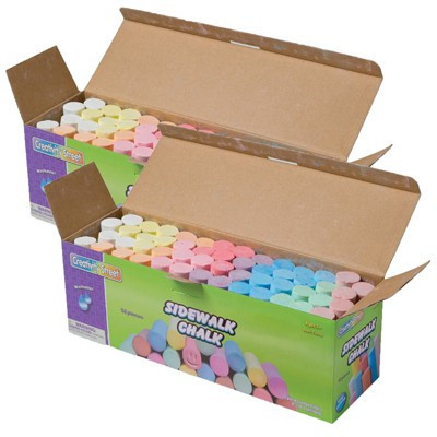 Creativity Street Sidewalk Chalk, Assorted Colors, 4" | Target
