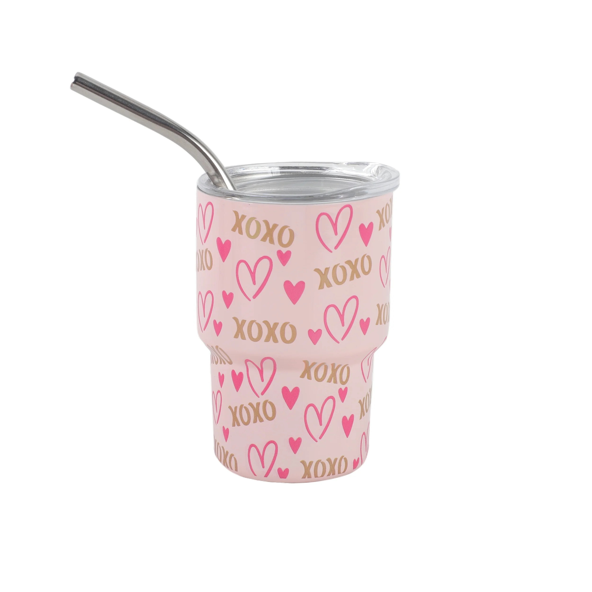 Cook with Color 5oz Valentine’s Day Tumbler, Mini Insulated Stainless Steel Cup for Kids or Gif... | Walmart (US)