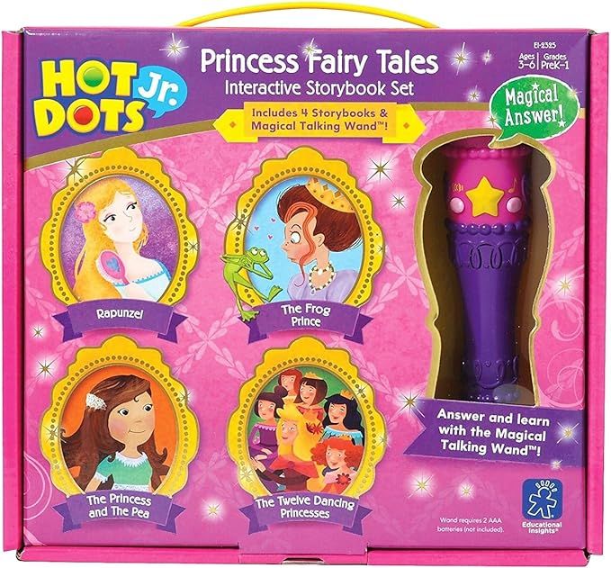 Learning Resources Hot Dots Jr. Princess Fairy Tales, Multicolor (2325) | Amazon (US)