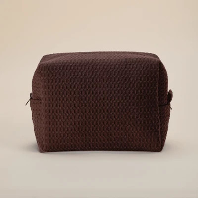 Monogram Waffle Pouch | Abbode