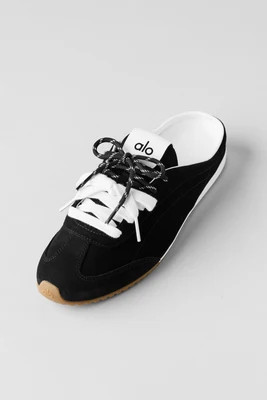 ALO Sunset Sneaker Mule in Black, Size: 8W | Alo Yoga