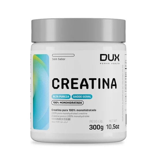 CREATINA MONOHIDRATADA 100% (300G) DUX NUTRITION | Netshoes (BR)