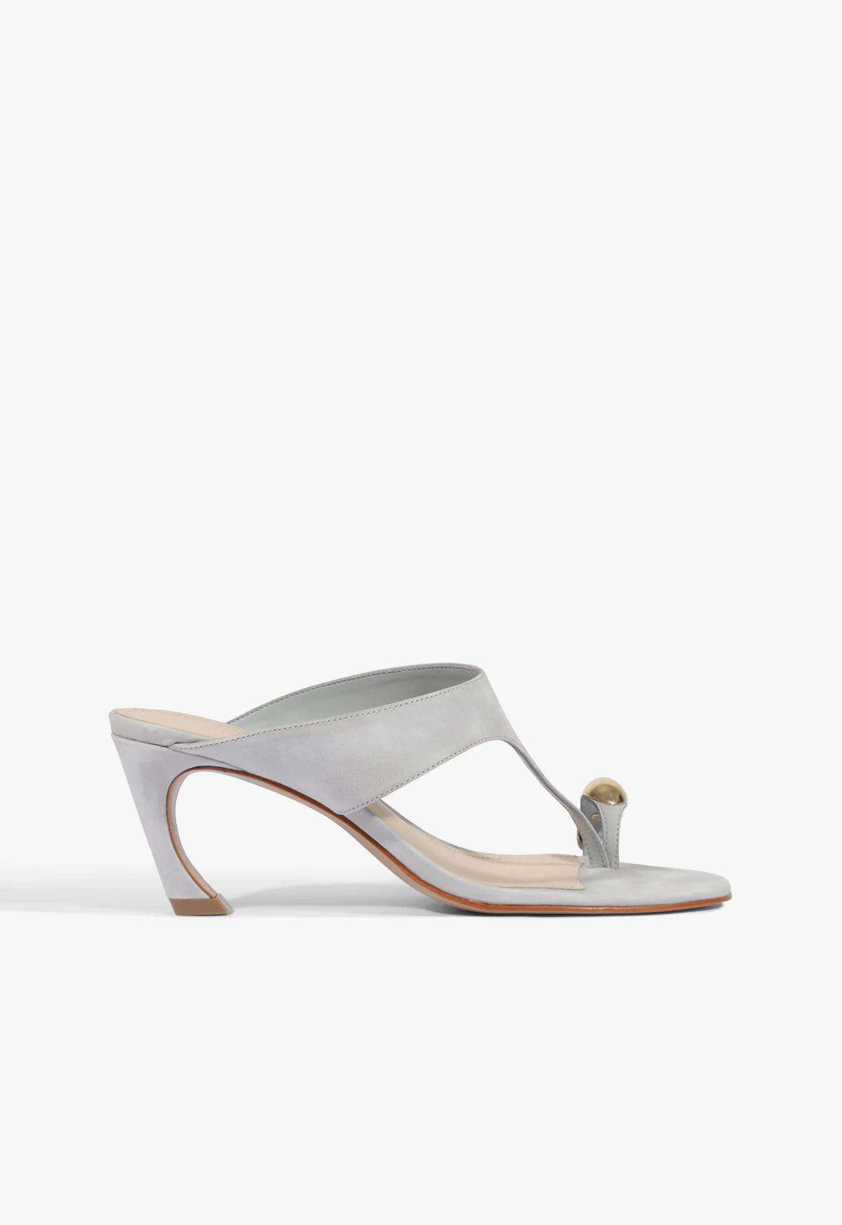 Maisie Blue Mid Stiletto Heel Sandal | Schutz (US)