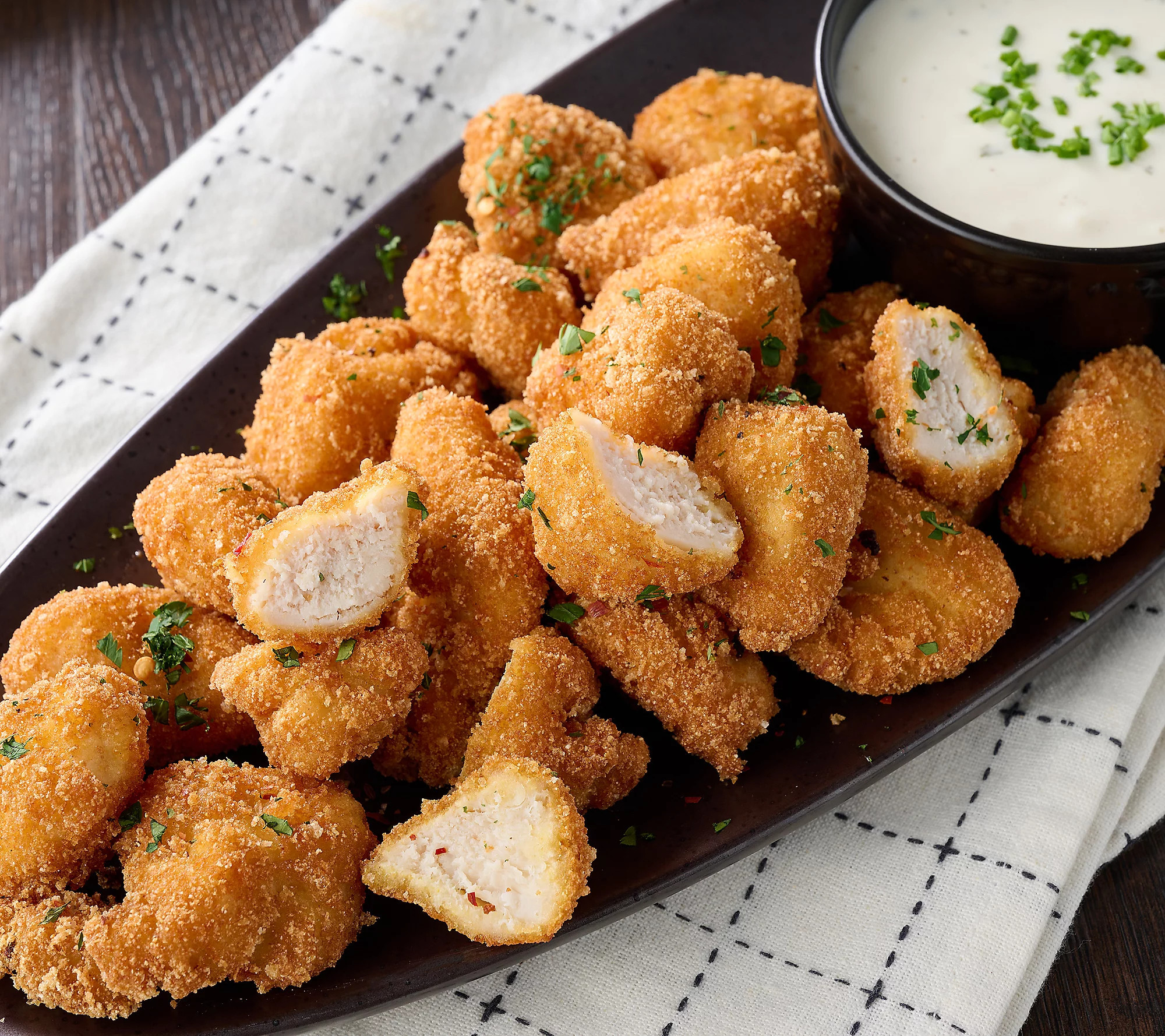 Pork King Good (4) 1lb Bags Pork Rind Breaded Chicken Nuggets | QVC