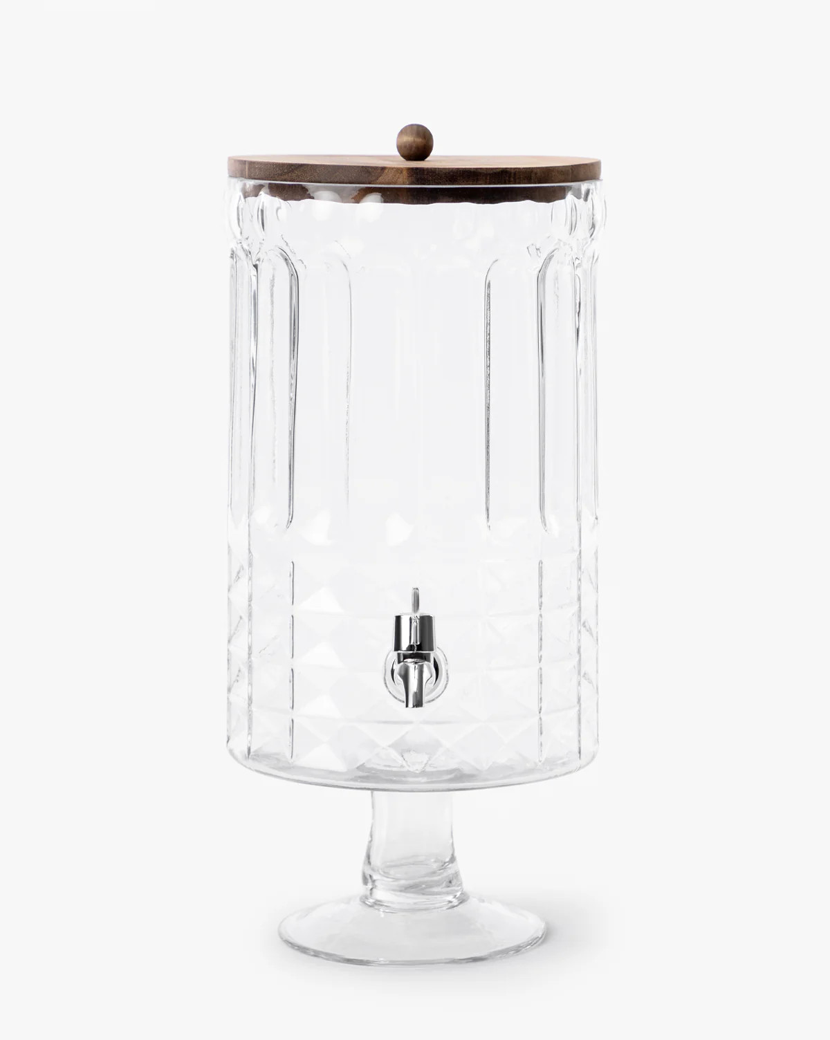 Glass Footed Beverage Dispenser | McGee & Co. (US)