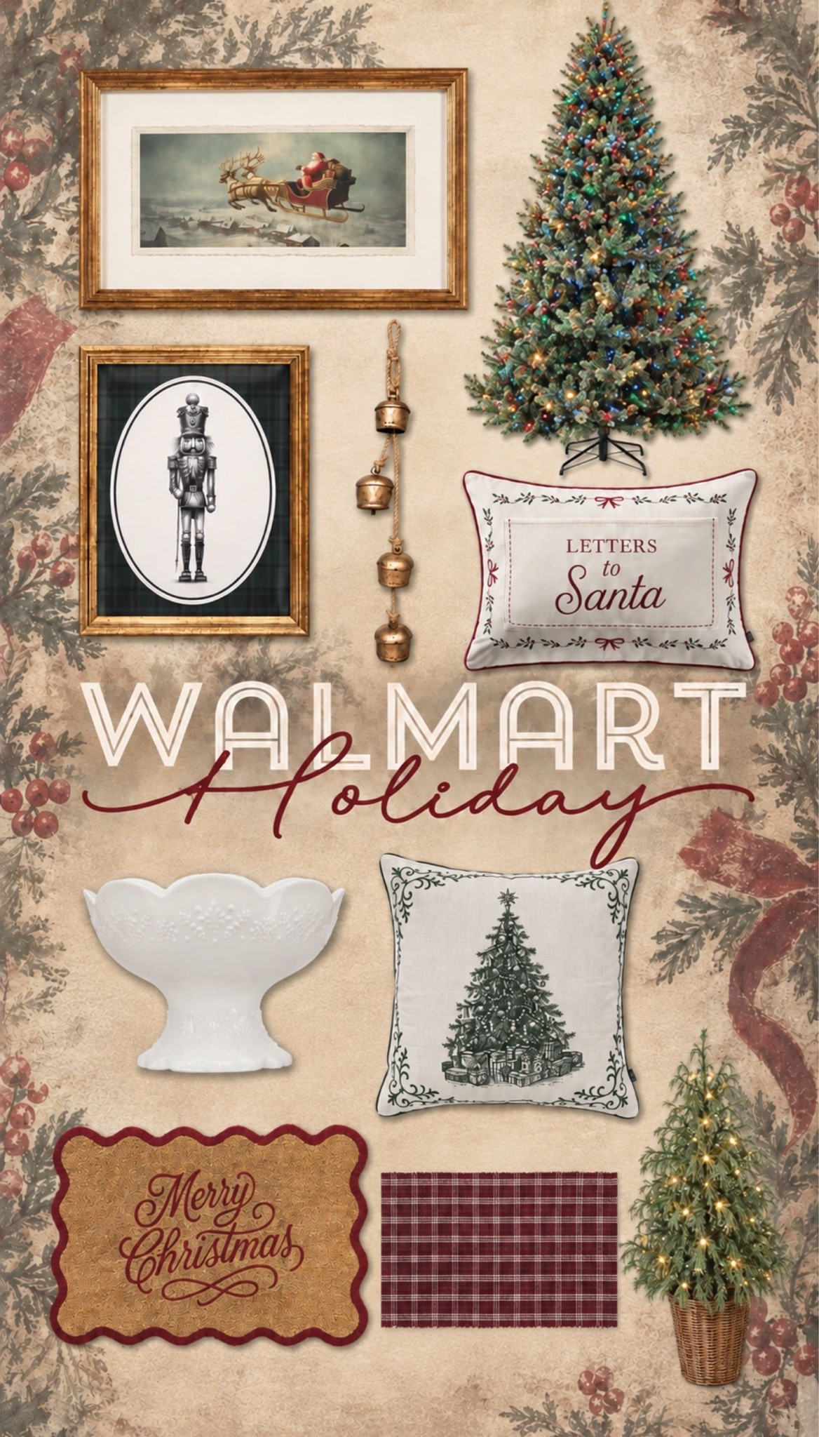 NEW Walmart Holiday 🌲✨

#LTKU #LTKSeasonal #LTKHome
