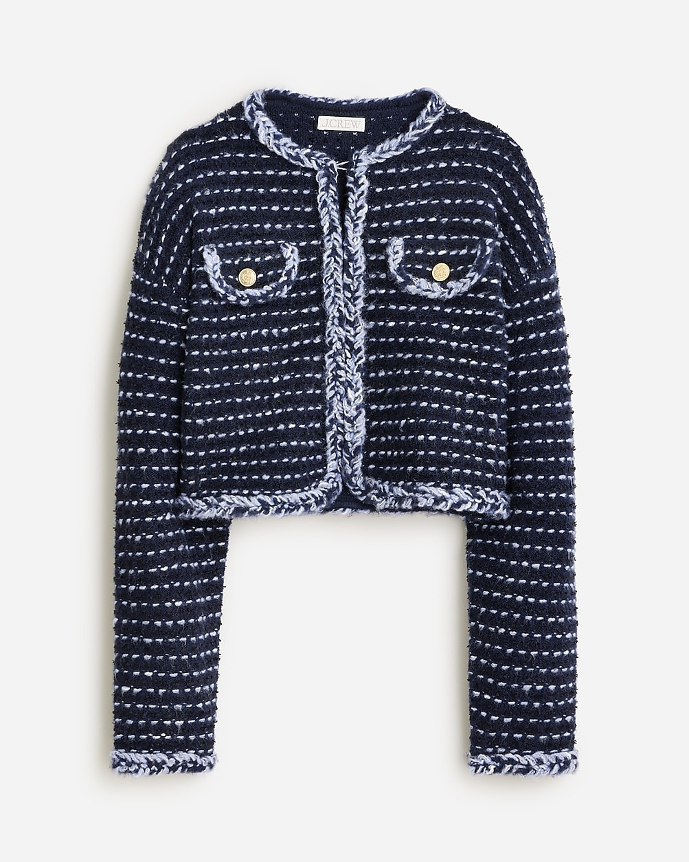 Textured lady jacket in marled yarn | J. Crew US