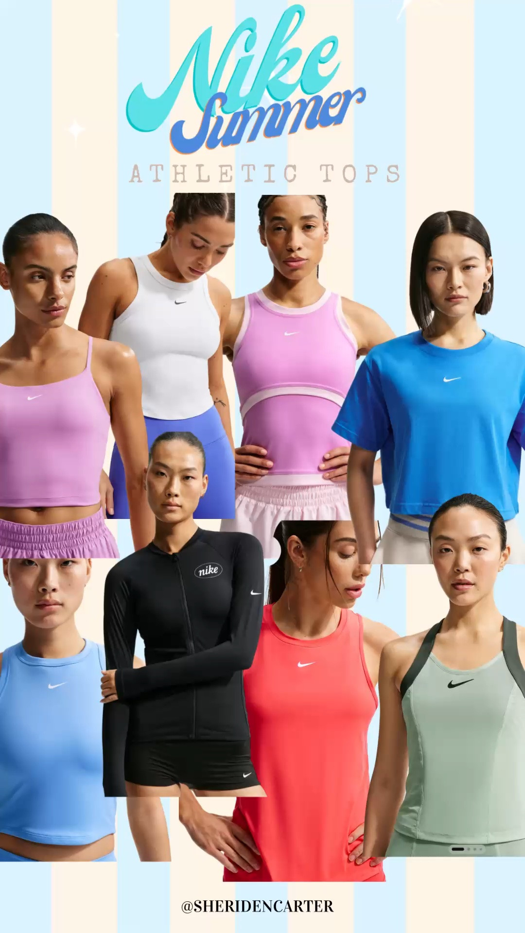 Nike summer tops!!!!!!!! All active tops perfect for summer running or summer anything at all!

#LTKfitnessgoals #LTKActive #LTKootd