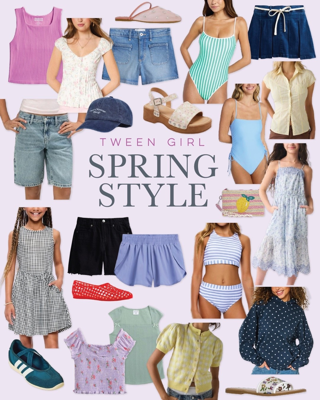 What tween girls are actually wanting this spring. Cute dresses, easy shorts, fun sandals, shoes, and swimsuits. So many fun trends to choose from!

#LTKSeasonal #LTKmomlife #LTKKids