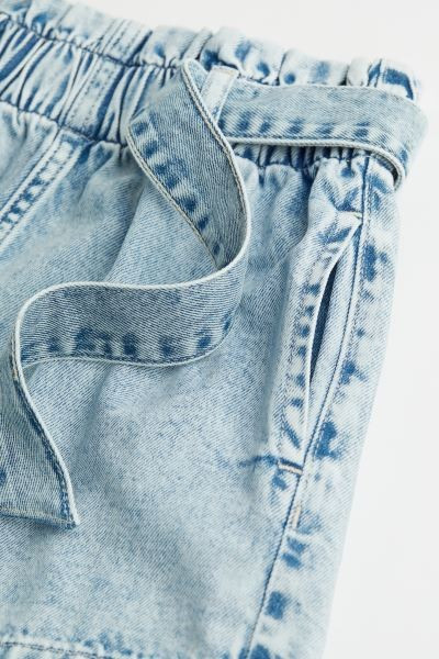 Belted Twill Shorts | H&M (US + CA)