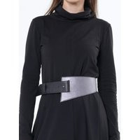 Silver Leather Waist Belt/Genuine Handmade Accessory - Meta0057 | Etsy (US)