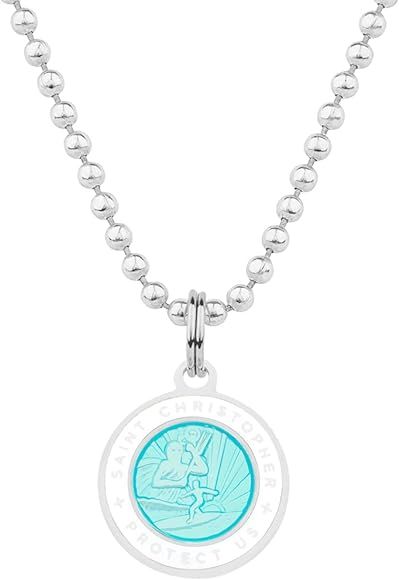Get Back Necklaces St. Christopher Surf Necklace | Small | Amazon (US)