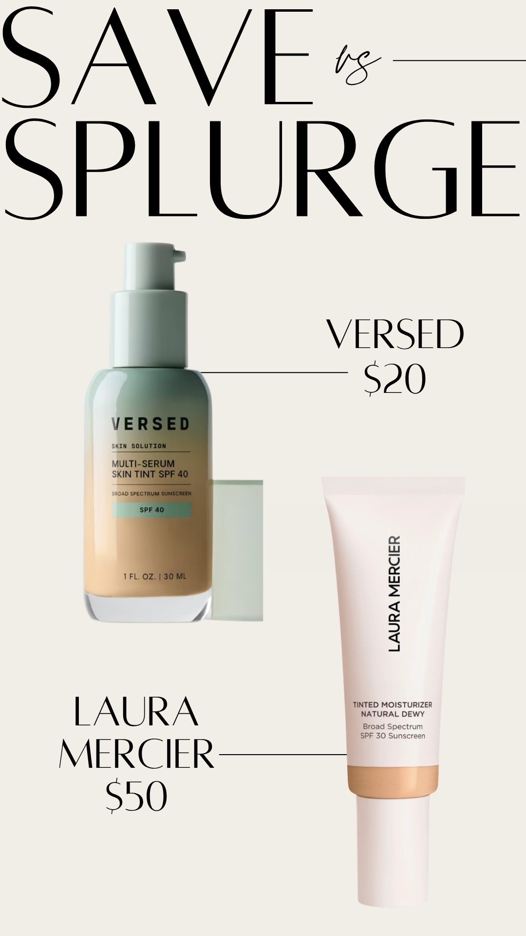 Obsessed with this versed multi-serum skin tint! Best dupe for the Laura Mercier skin tint and it has SPF40. My go to for summer!! I wear shade 5N. Also linking the brush I use with it!

#LTKgrwm #LTKSeasonal #LTKBeauty
