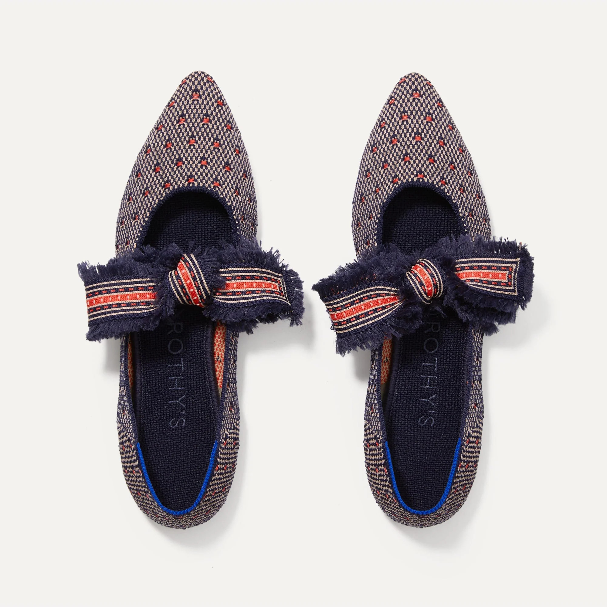 The Mary Jane in Coral Dot | Women’s Shoes | Rothy's