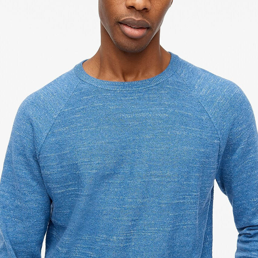 Raglan budded crewneck sweater | J.Crew Factory