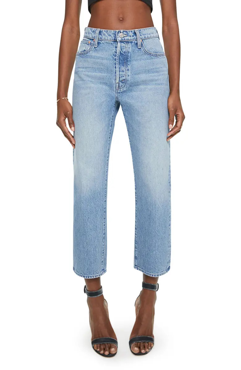 MOTHER The Ditcher Crop Straight Leg Jeans | Nordstrom | Nordstrom