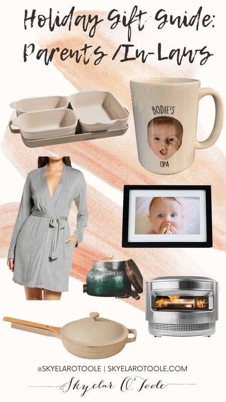 Holiday gift guide for parents or in laws

Our place pan, personalized mug, pizza oven, skims robe, candle picture frame 

#LTKfamily #LTKHoliday #LTKGiftGuide
