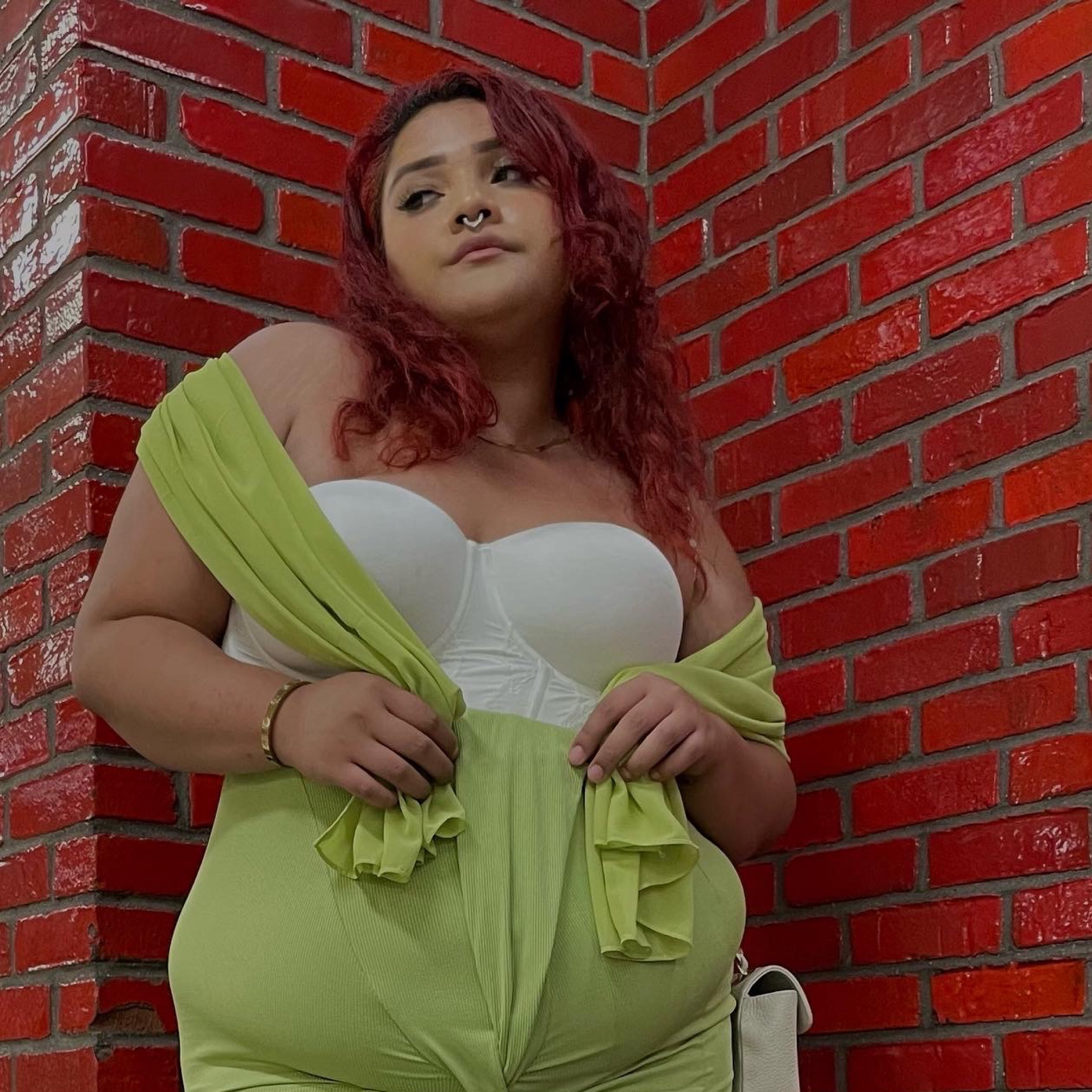 Bustier+Skirt= Perfect Night Out Outfit 💚 #size18fashion

#LTKunder50 #LTKfit #LTKcurves