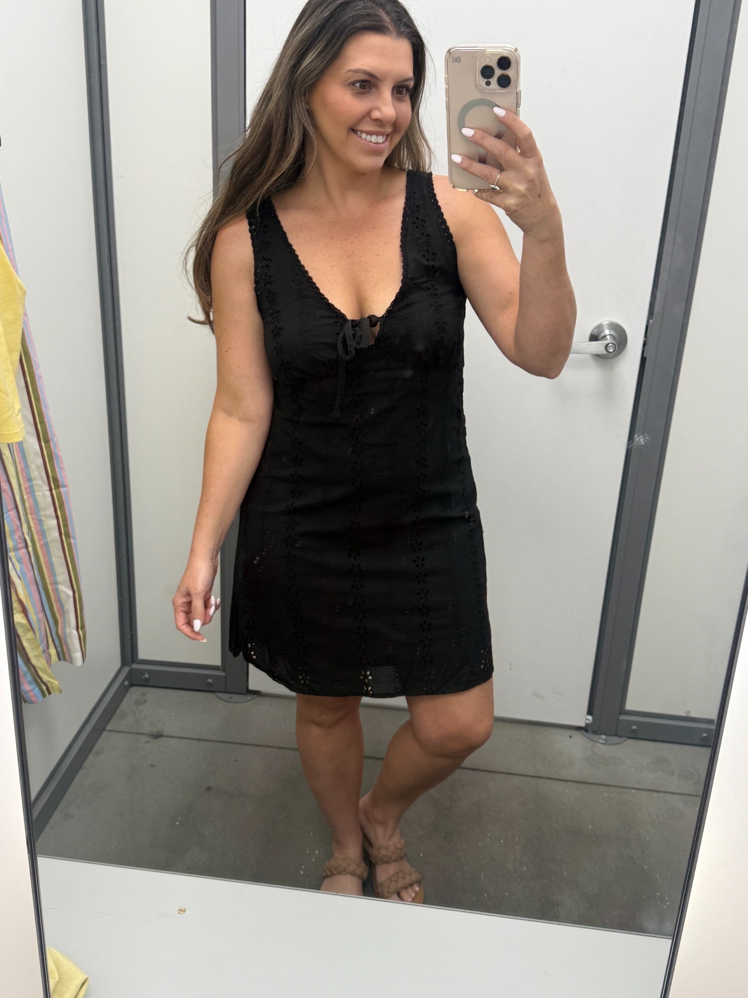 Another Walmart win with this summer dress! 🖤 

#LTKPetite #LTKootd #LTKOver40