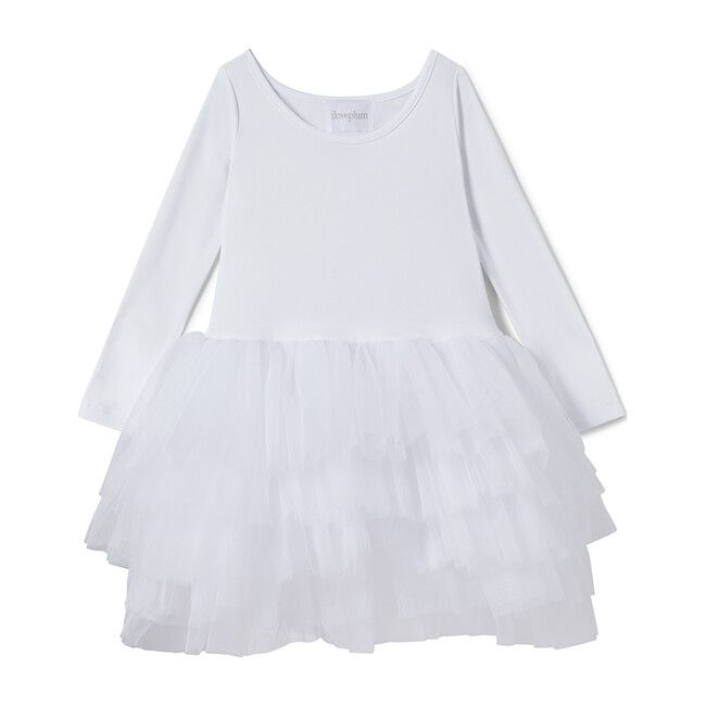 iloveplum - B.F.F. Tutu Dress, Lucy (White, Size 6Y) Maisonette | Maisonette
