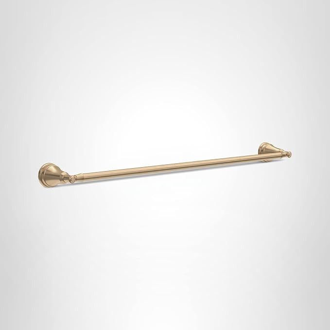 Delta Mylan (1-Pack) 18'' w/ 6" Extender Towel Rack for Bathroom Champagne Bronze Extendable 18-2... | Amazon (US)