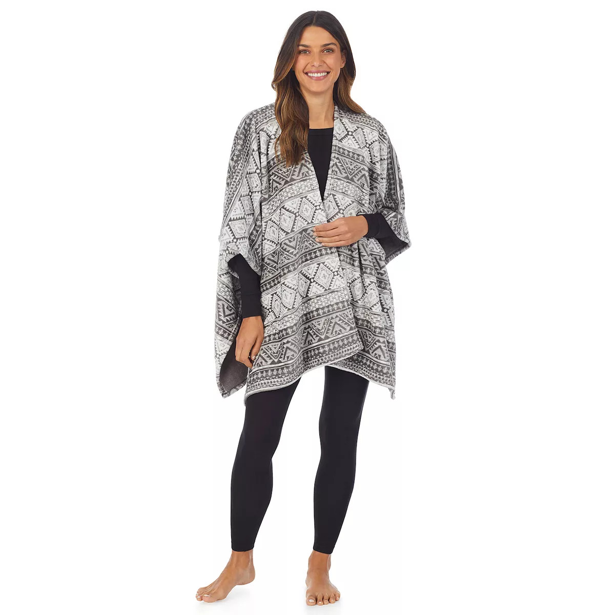 Women's Cuddl Duds® Double Plush Reversible Wrap | Kohl's