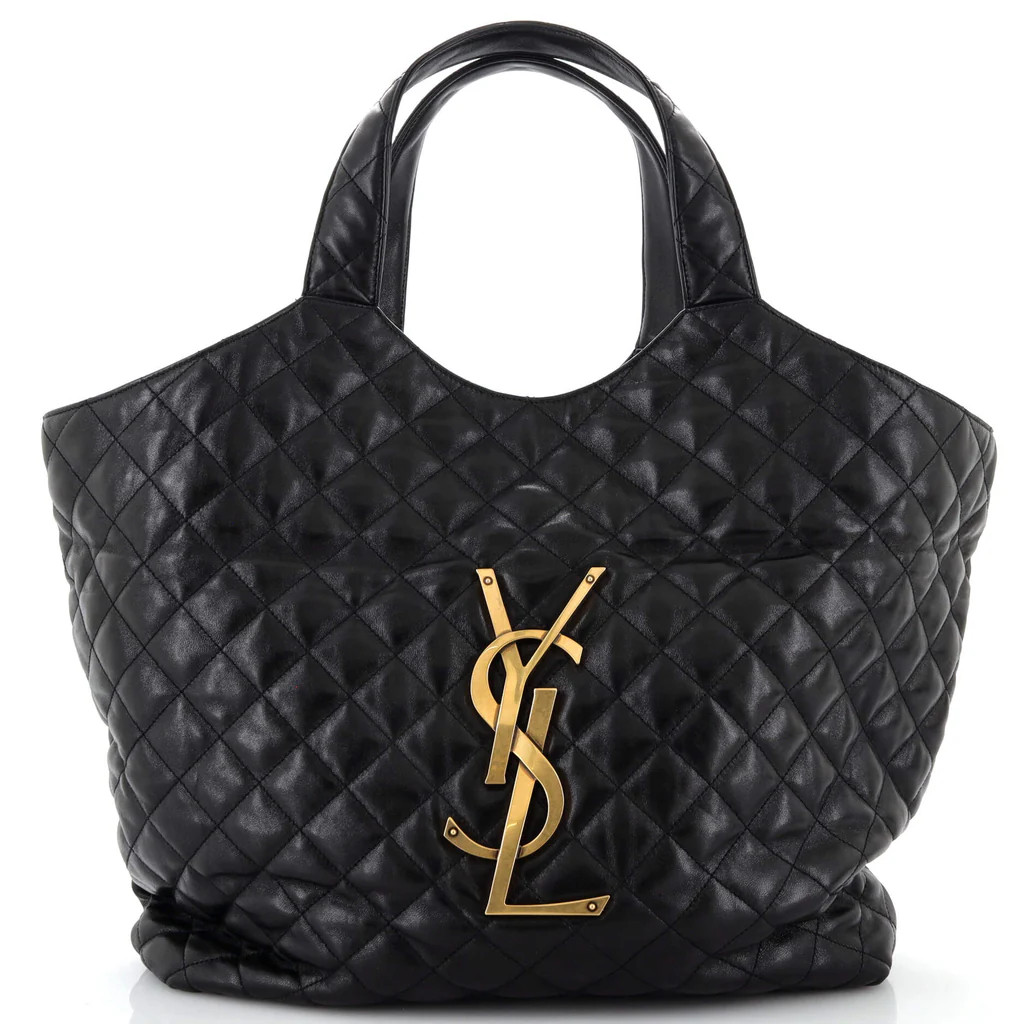 Icare Shopping Tote Quilted Leather Maxi | Rebag