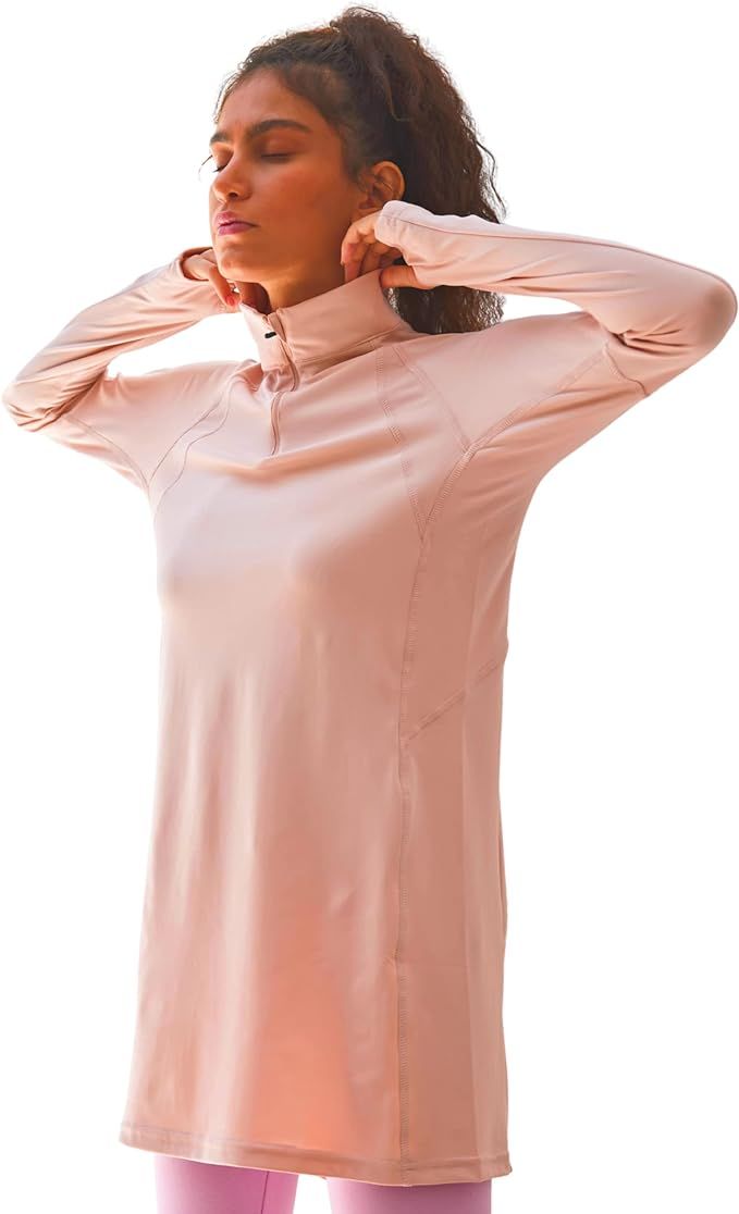 Womens Long Sleeve Tops - Lightweight Women's UPF 50+ SPF Shirts for Women Long Sleeve-Athletic 1... | Amazon (US)