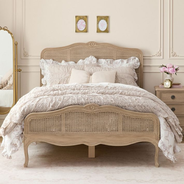 LoveShackFancy Caned Classic Bed | Pottery Barn Teen