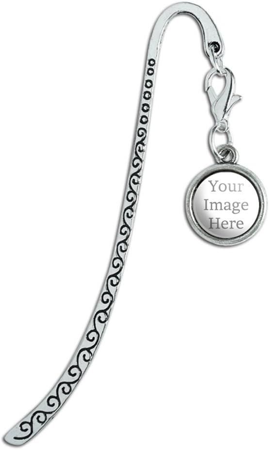 Graphics and More Self-EEZ(TM) Custom Personalized Metal Bookmark with Charm | Amazon (US)