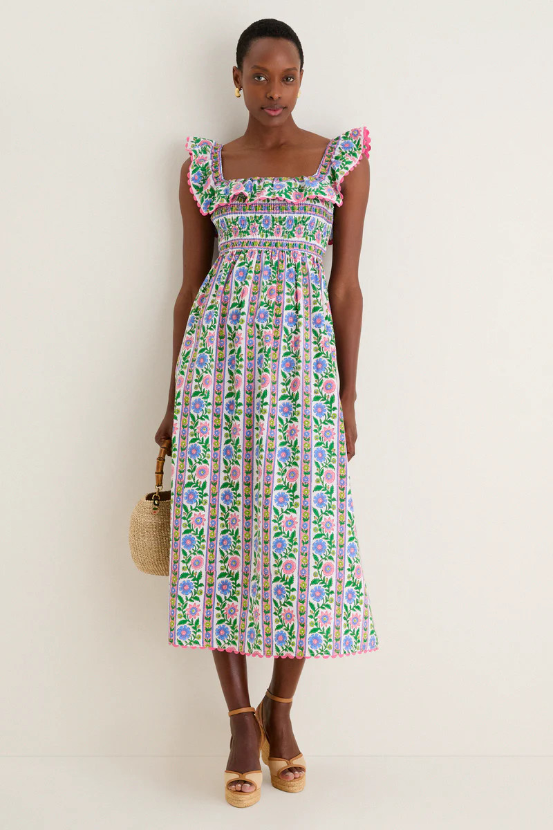 Folk Border Carrie Dress | Tuckernuck (US)