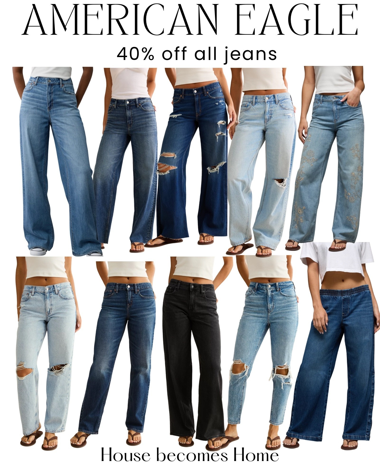 American Eagle sale! 40% off all jeans!

#LTKMidsize #LTKSaleAlert #LTKPetite