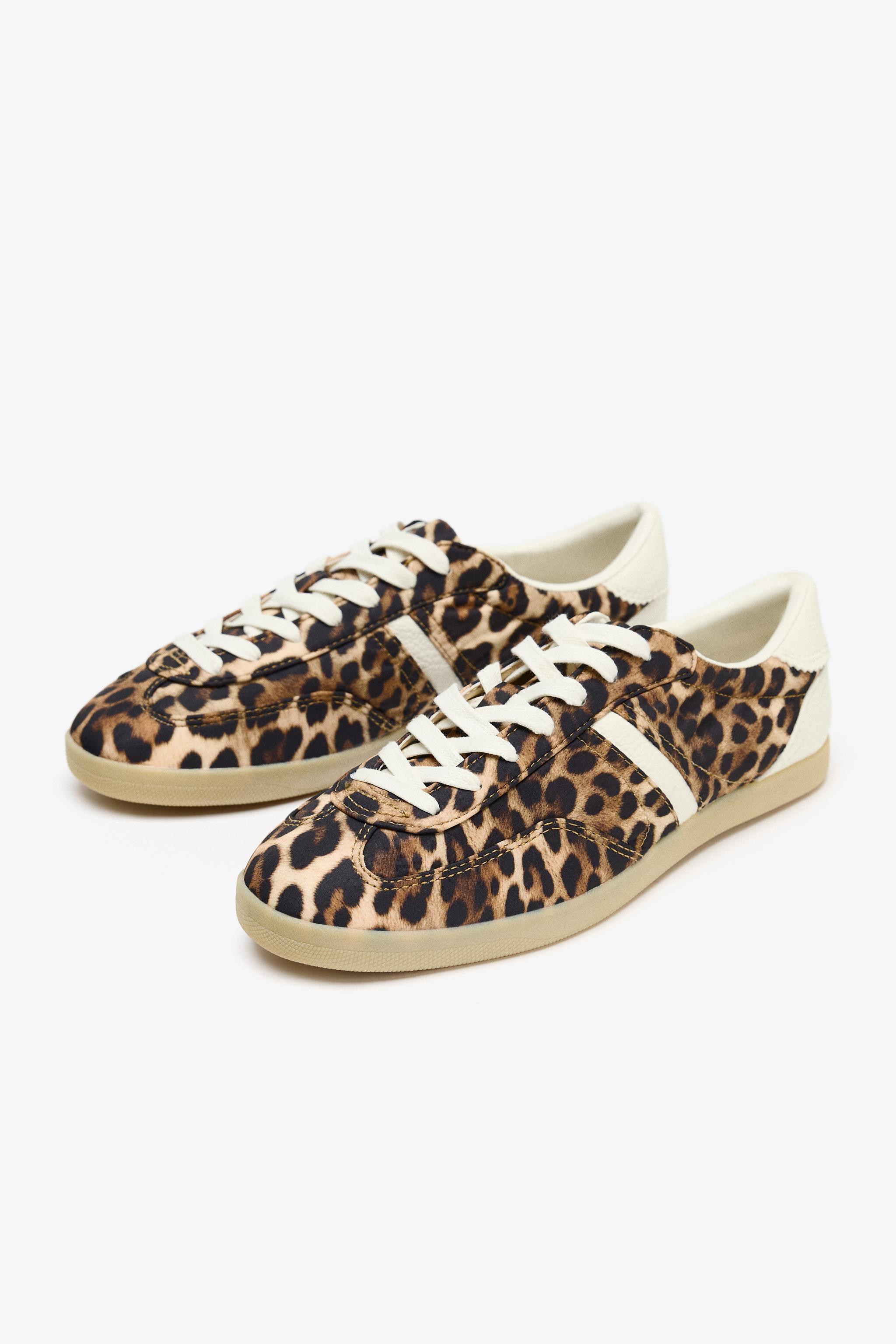 ANIMAL PRINT SNEAKERS | Zara US