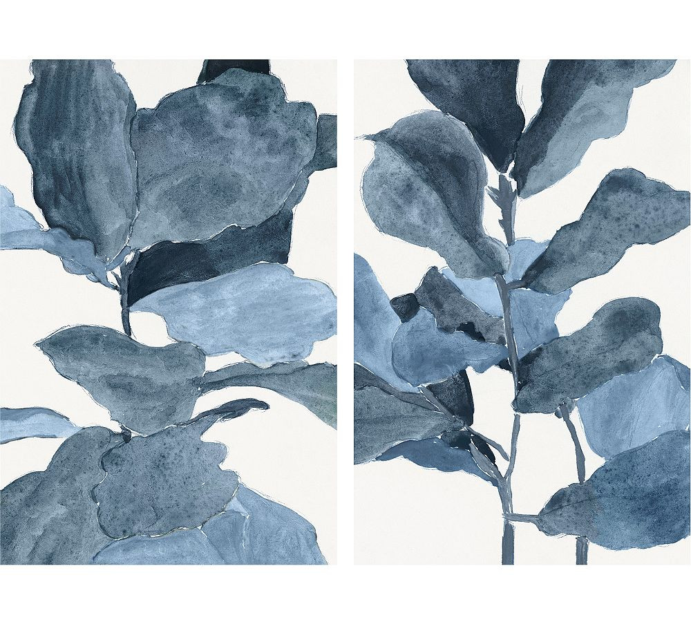 Blue Sea Oats Unframed Canvas | Pottery Barn (US)