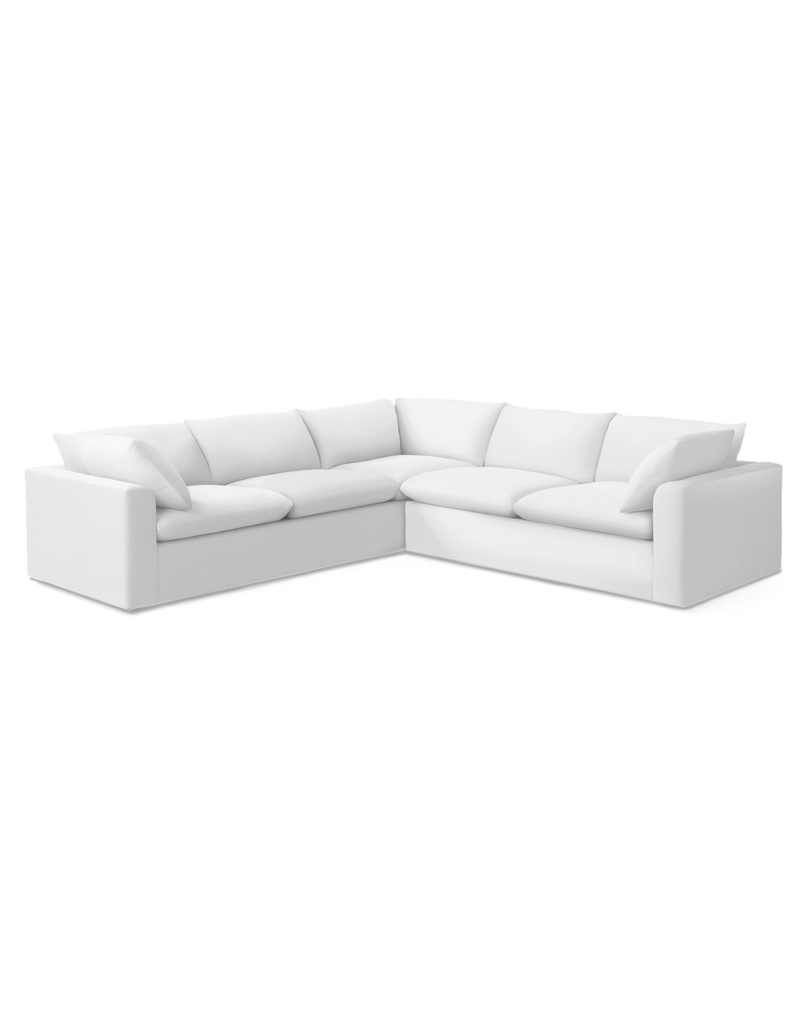 Haven Comfort Arm Corner Sectional | Serena and Lily