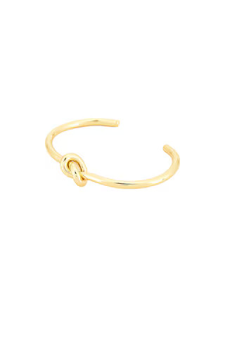 SHASHI Knot Cuff Bracelet in Gold from Revolve.com | Revolve Clothing (Global)