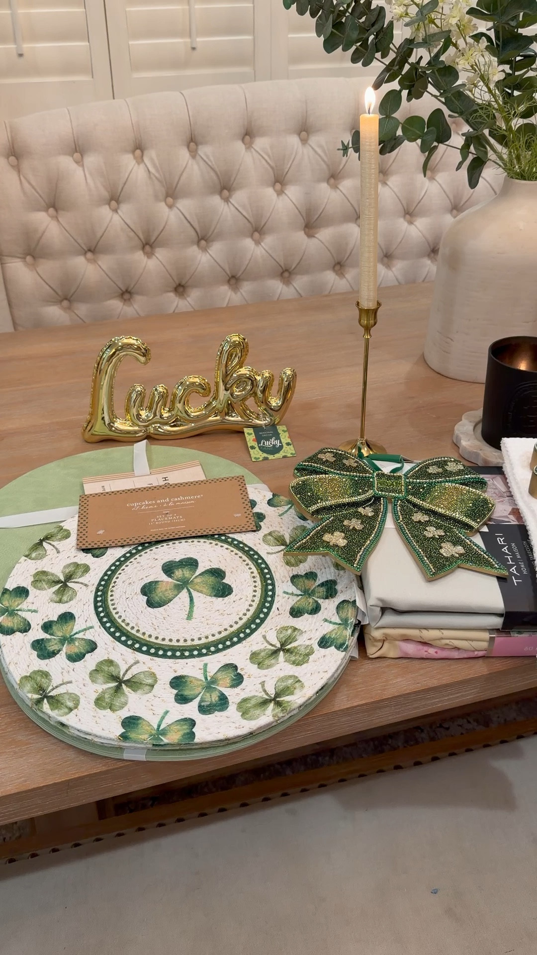 Some St. Patrick’s Day Decor 🍀 

I couldn’t find everything but I li led what ai could. I found all of this at TJ Maxx and saw it also listed on Mercari 

#LTKSpringSale #LTKSeasonal #LTKmomlife