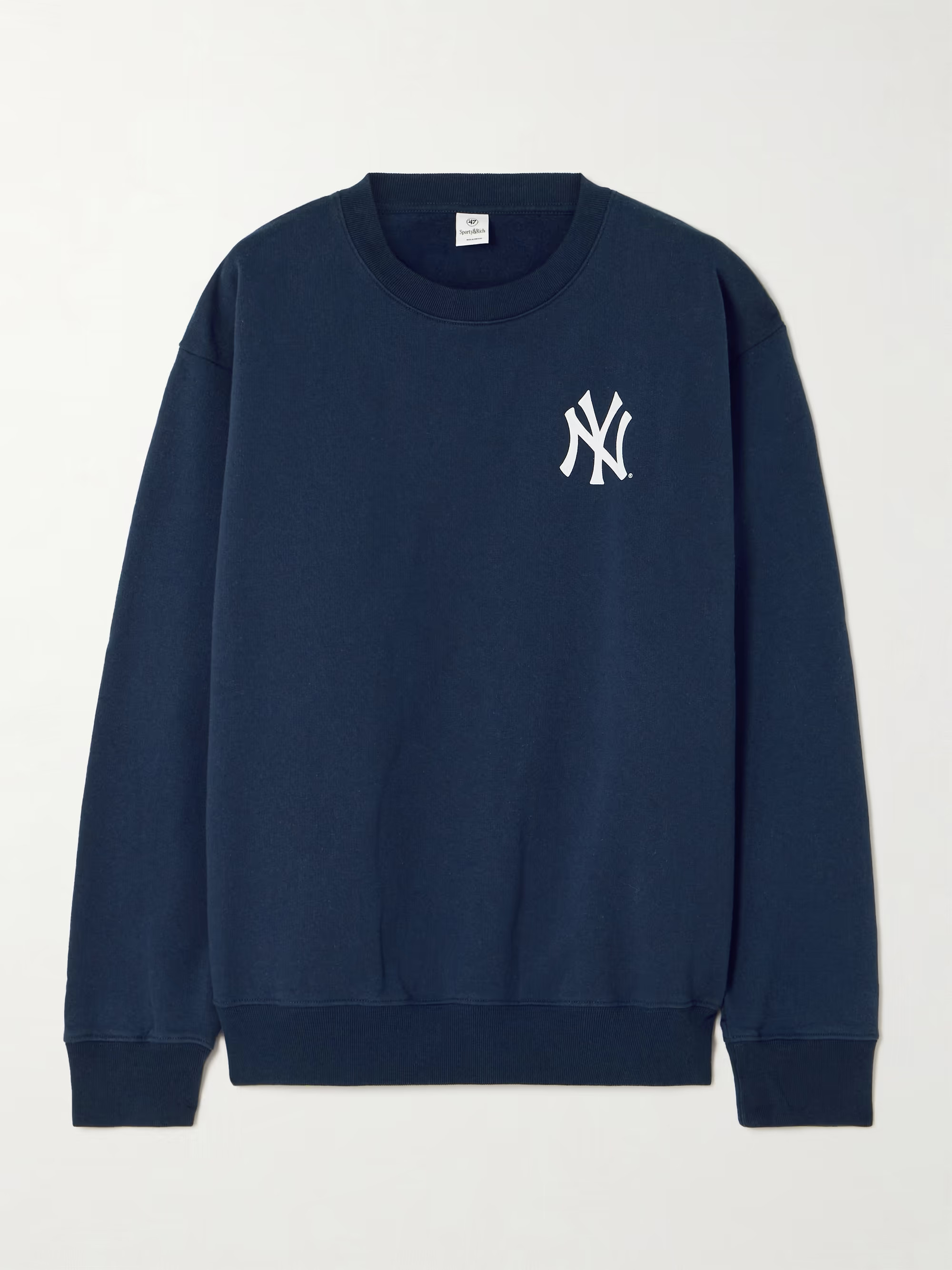 + '47 & The New York Yankees printed cotton-jersey sweatshirt | NET-A-PORTER (UK & EU)