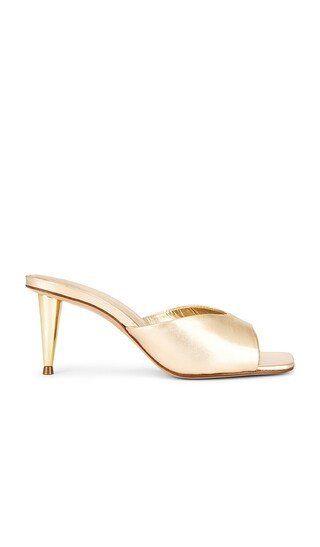 Dethalia Pin Heel Sandal in Platina | Revolve Clothing (Global)