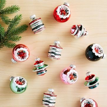 Shiny-Brite™ Ball Ornaments (Set of 12) | West Elm (US)
