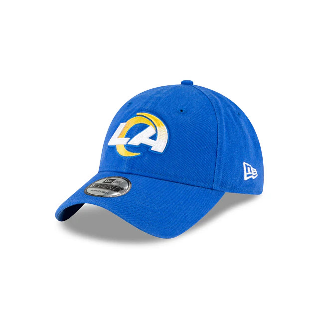 Los Angeles Rams Core Classic Blue 9TWENTY Adjustable Hat | New Era (US)